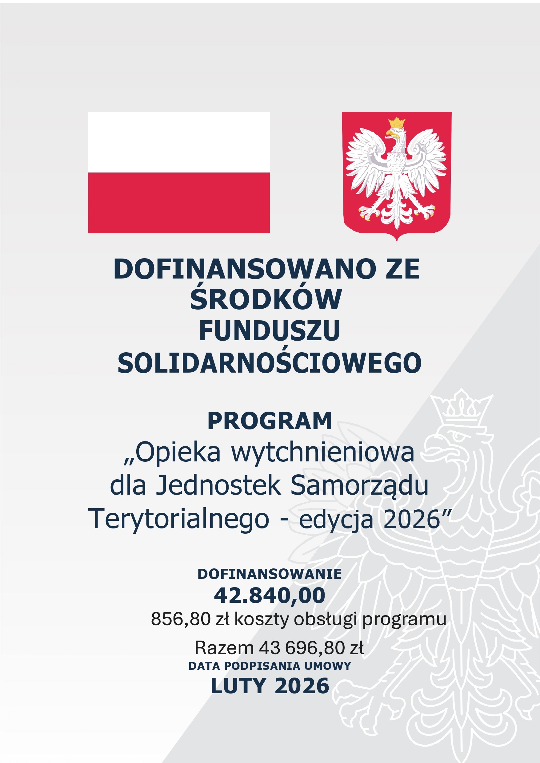 Ilustracja do informacji: Program "Opieka wytchnieniowa dla Jednostek Samorządu Terytorialnego - edycja 20026"