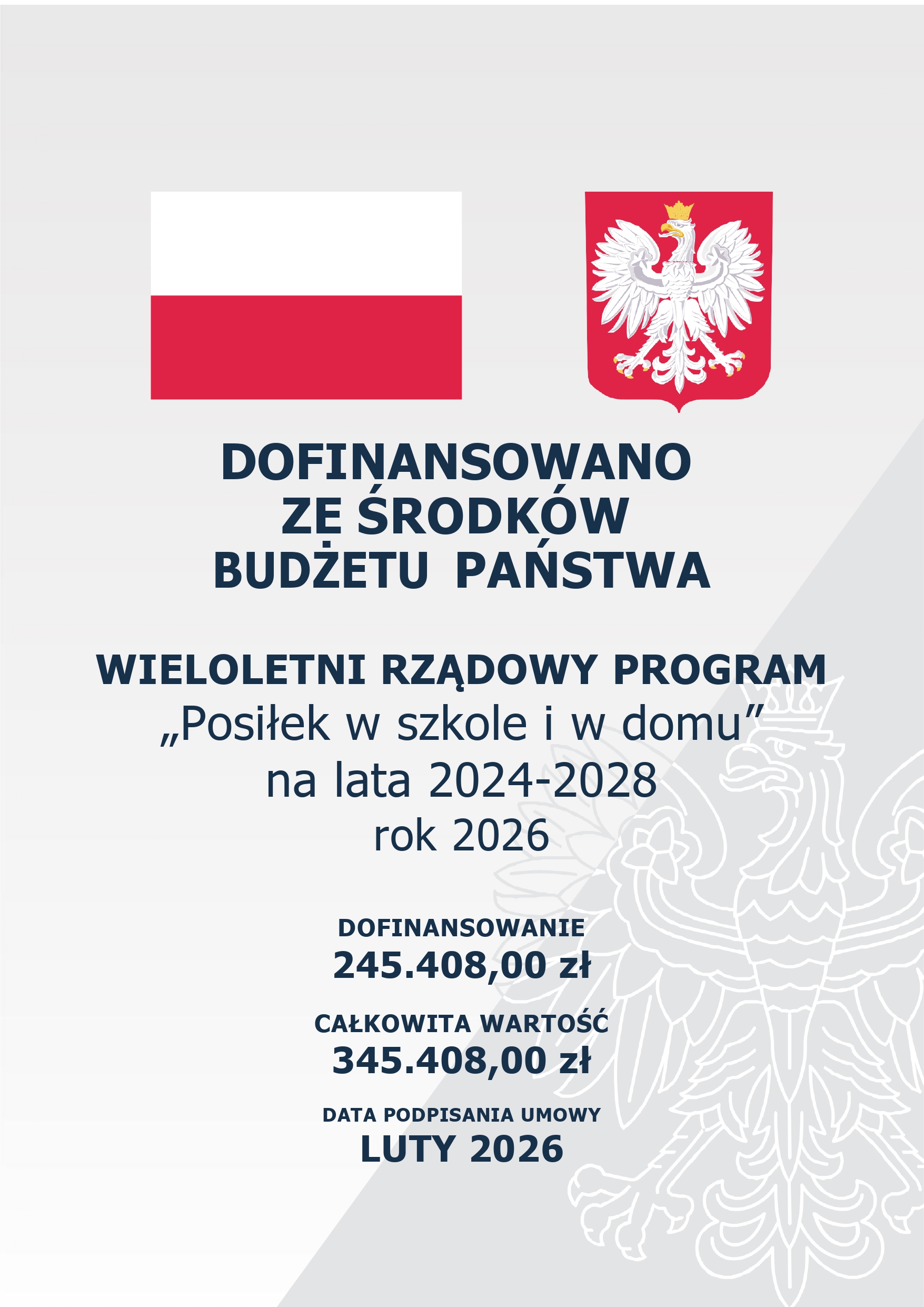 Ilustracja do informacji: Wieloletni Rządowy program "Posiłek w szkole i w domu" na lata 2024-2028 rok 2026