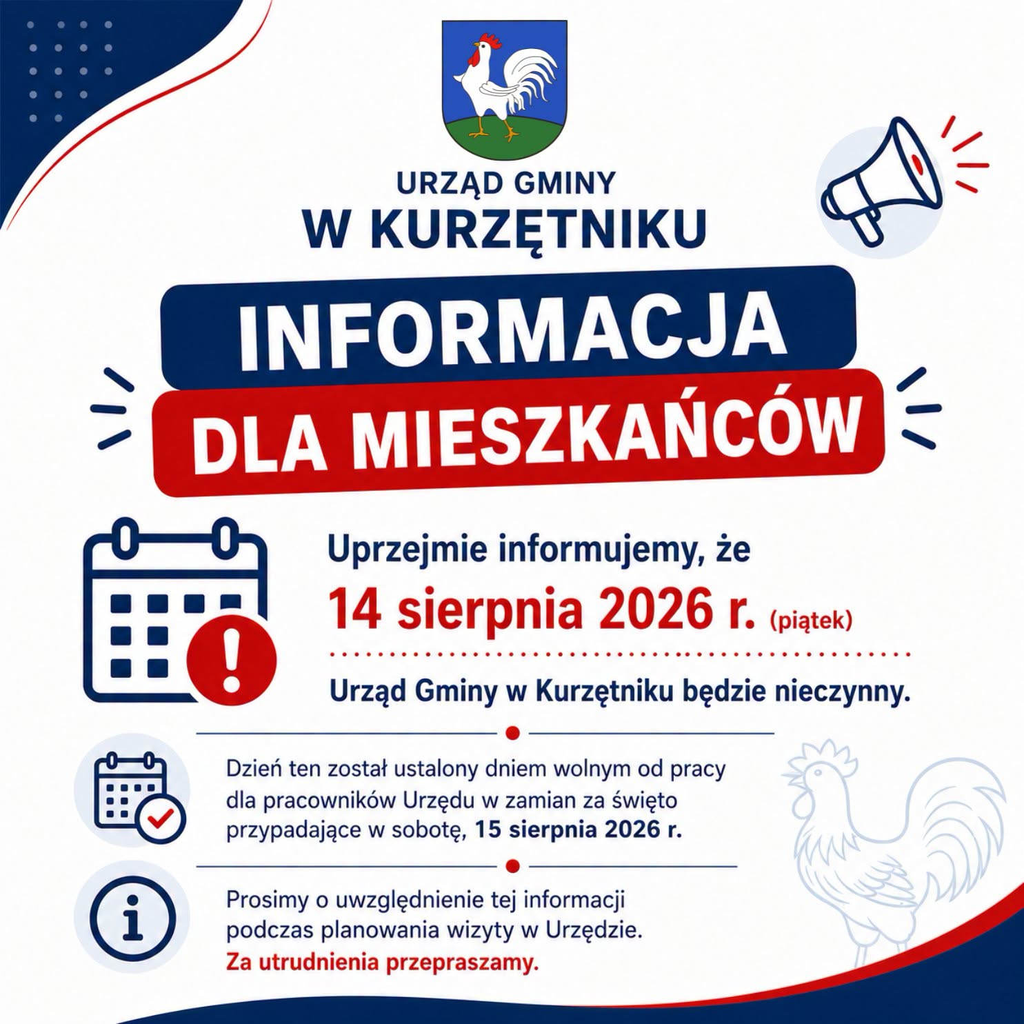 Ilustracja do informacji: Informacja dla Mieszkańców